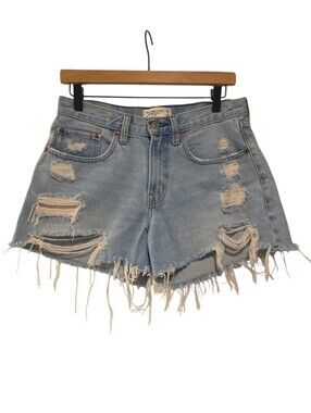 Abercrombie & Fitch, The Boyfriend Short, Mid Rise, Curve Love, Women's Sz 26/2
